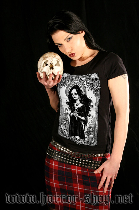 Goth Muerte musta (T-paita)