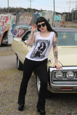 Goth Muerte white (T-shirt)