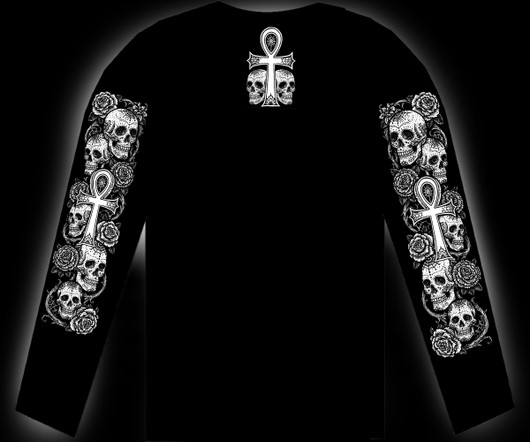 Goth Muerte long sleeve shirt