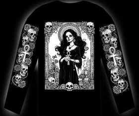 Goth Muerte pitkähihainen paita