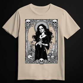 Goth Muerte sand (T-shirt)