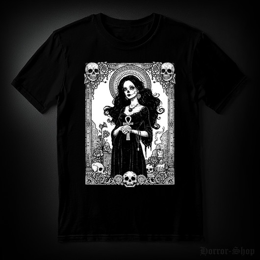 Goth Muerte musta (T-paita)