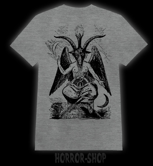 Grey Baphomet T-shirt