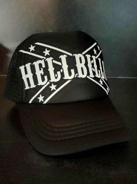 Hellbilly - black trucker cap