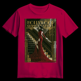 HOLLYWOOD GLAMOUR GHOUL cardinal red (T-shirt)