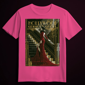 HOLLYWOOD GLAMOUR GHOUL pink (T-shirt)