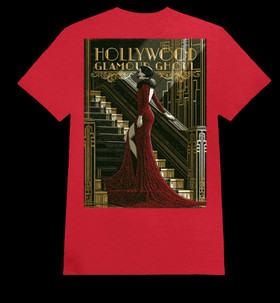 HOLLYWOOD GLAMOUR GHOUL red (T-shirt)