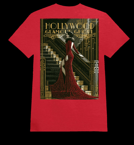 HOLLYWOOD GLAMOUR GHOUL red (T-shirt)