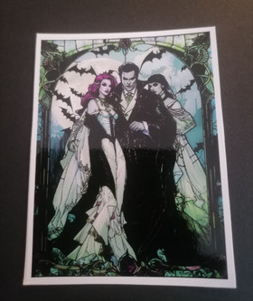 Night of the vampires (sticker)