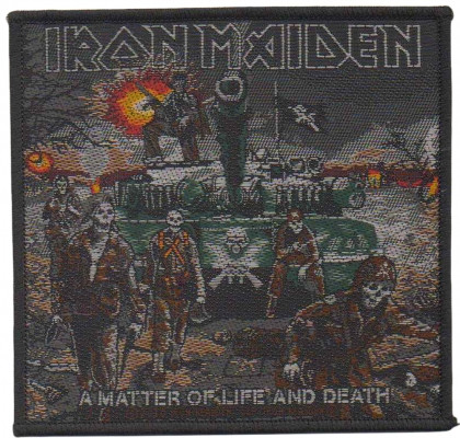 IRON MAIDEN A matter of life and death - Patch 
