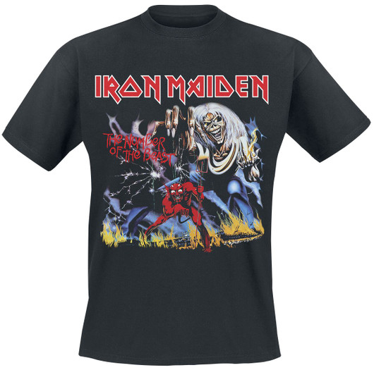 Iron Maiden - The number of the beast t-shirt