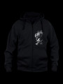 Japanese dragon hoodie with zipper