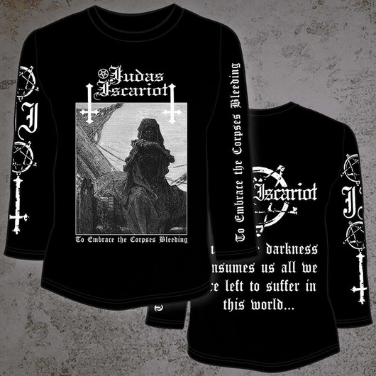 JUDAS ISCARIOT To embrace the corpses bleeding Long sleeve