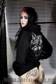Killer Wolf hoodie with zipper