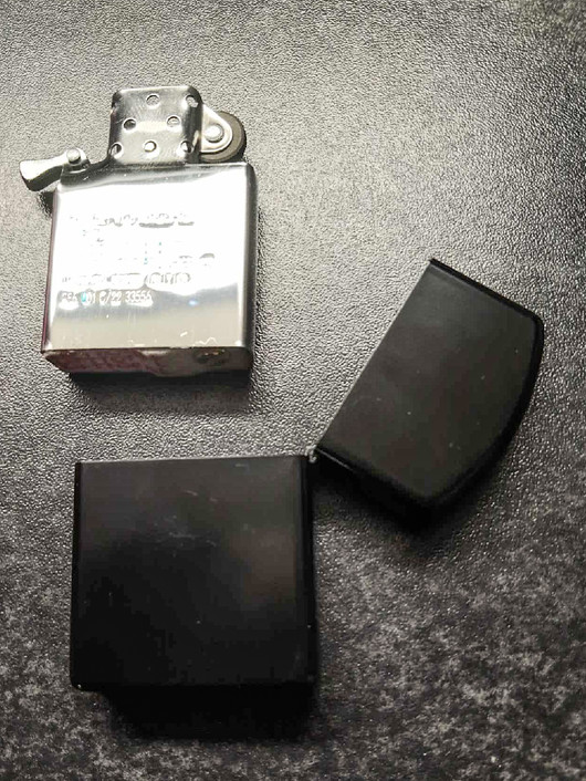 Pantagram 666 lighter, black