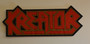 KREATOR Logo Cut Out - Patch