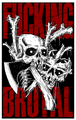 Fucking Brutal sticker