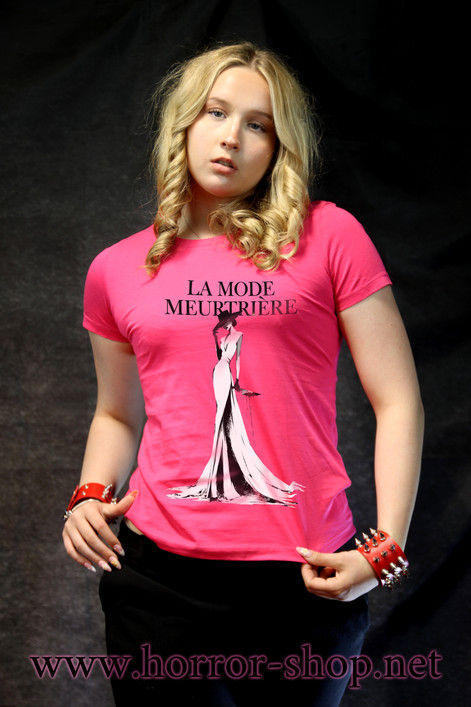 LA MODE MEURTIRIERE pink (T-shirt)