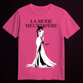 LA MODE MEURTIRIERE  pink (T-shirt)