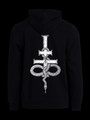 Leviathan Cross and snake -hoodie