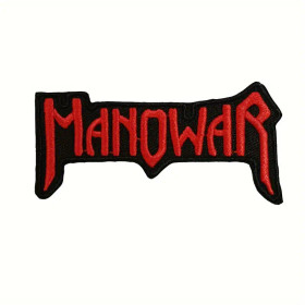 Manowar logo patch