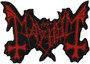 MAYHEM Logo cut out - Patch
