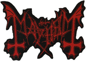 MAYHEM Logo cut out - Patch