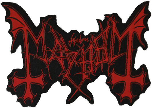 MAYHEM Logo cut out - Patch