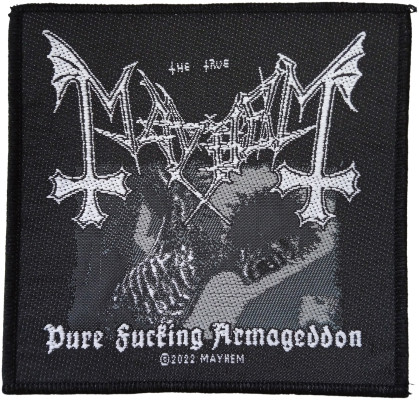 MAYHEM Pure fucking armageddon  patch