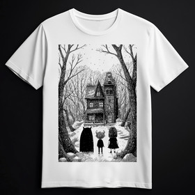 Monster Kids white shirt  (T-shirt)