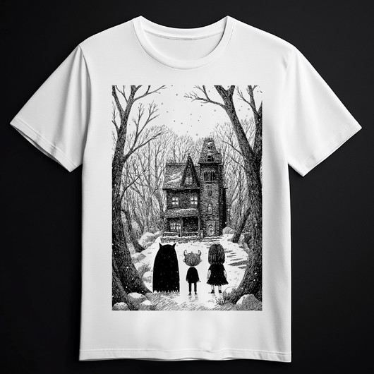 Monster kids white shirt (T-shirt)