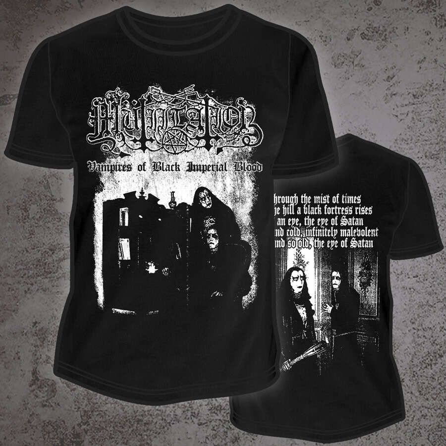 MUTIILATION Vampires of black imperial blood T shirt Horror Shop verkkokauppa