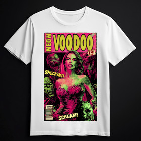 Neon VooDoo white (T-shirt)