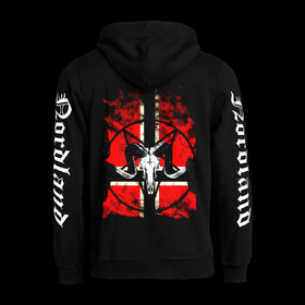 Norwegian Satanas Huppari vetoketjulla