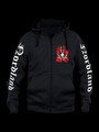 Norwegian Satanas hoodie with zipper