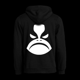 Norwegian smiley Huppari vetoketjulla