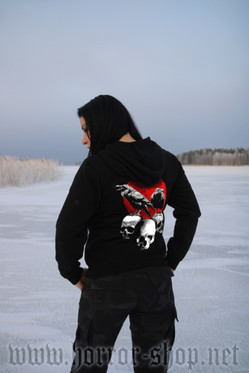 Hugin and Munin Huppari vetoketjulla