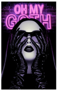 Oh my goth  sticker