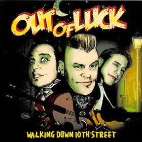 Out of luck - walking down 10th street (CD, used)