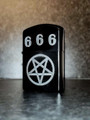 Pantagram 666 lighter, black