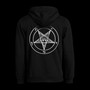 Pentagram hoodie with zipper