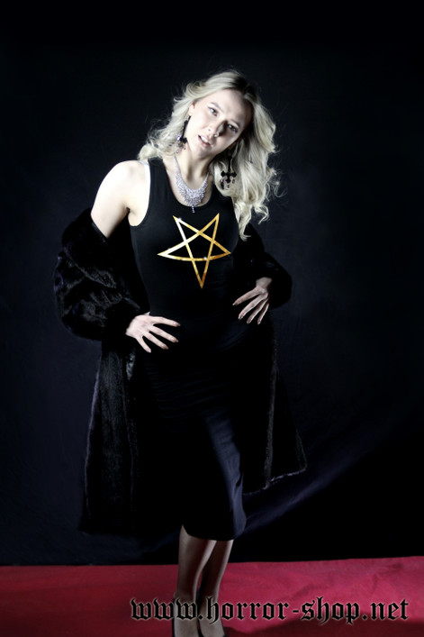 Pentagram long dress