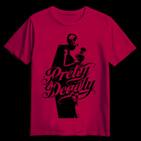 PRETTY DEADLY cardinal red (T-shirt)