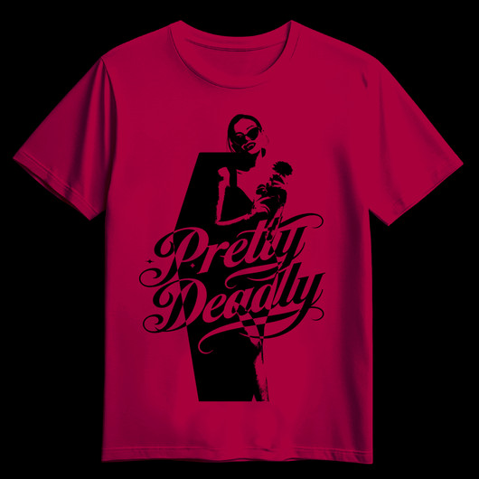 PRETTY DEADLY cardinal red (T-shirt)
