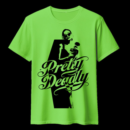 PRETTY DEADLY Lime Green (T-shirt)
