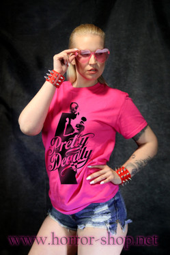 PRETTY DEADLY pink (T-shirt)