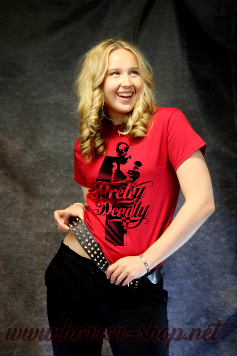 PRETTY DEADLY cardinal red (T-shirt)