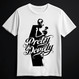 PRETTY DEADLY white (T-shirt)