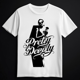 PRETTY DEADLY white (T-shirt)