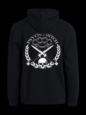 SALE! Psycho Bitch Hoodie LadyFit S